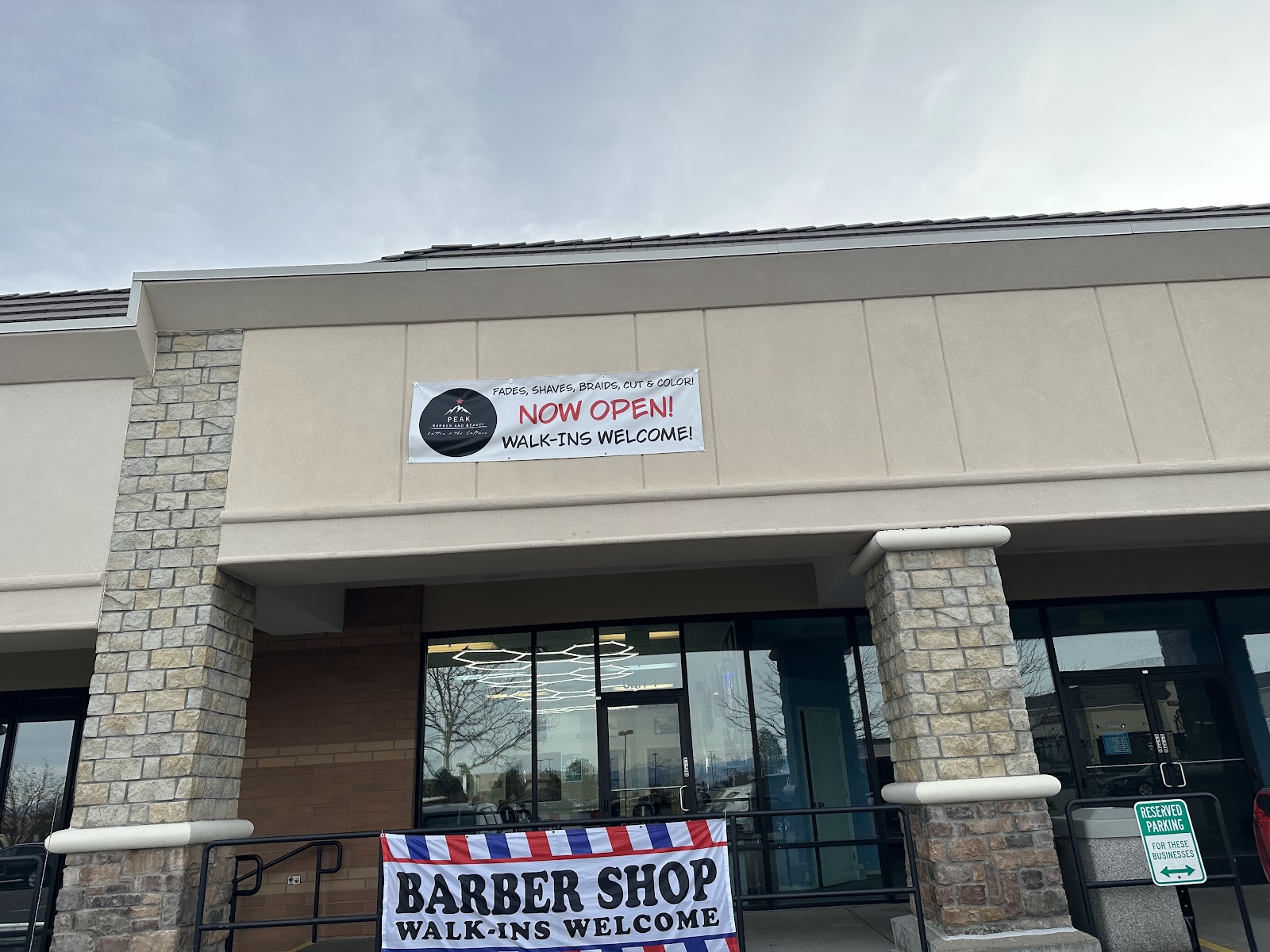 Now open — Peak Barber & Beauty in Smoky Hill Town Center